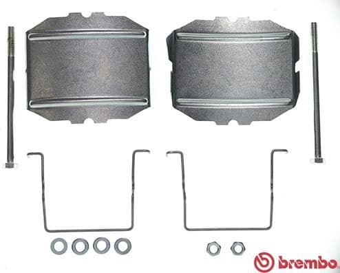 Accessory Kit, disc brake pad PRIME LINE A 02 232