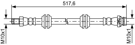 Brake Hose 1 987 481 731 - image 2