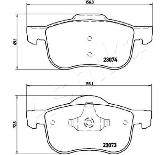 Brake Pad Set, disc brake 50-00-0332 - image 2