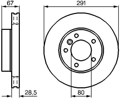 Brake Disc 0986478691 - image 2