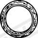 Gasket, exhaust pipe 82528 - image 9