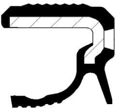 Shaft Seal, camshaft 49496159