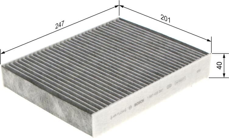 Filter, cabin air 1 987 435 567 - image 9