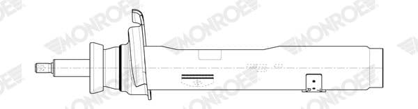 Shock Absorber MONROE ORIGINAL (Gas Technology) G8641