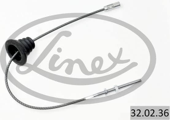 Cable Pull, parking brake 32.02.36