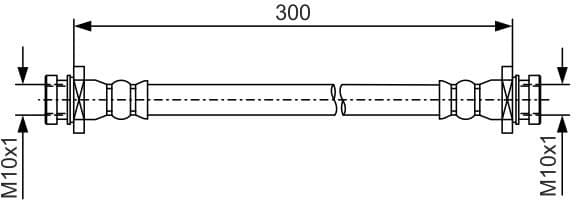 Brake Hose 1 987 481 B31 - image 10