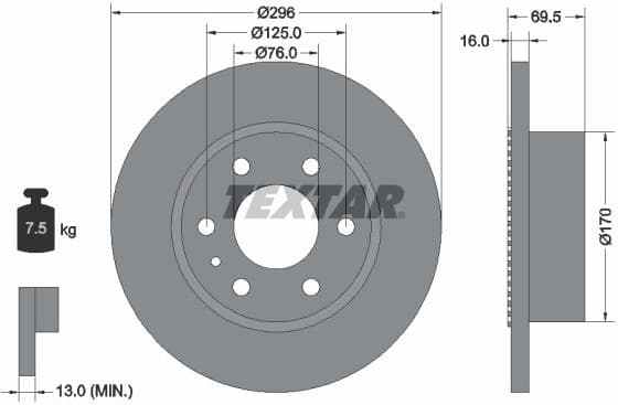 Brake Disc 93177500