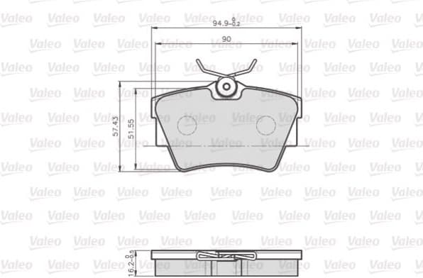 Brake Pad Set, disc brake OPTIPACK for LCV 872748 - image 2