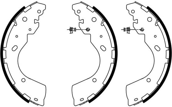 Brake Shoe Set 0986487922 - image 10