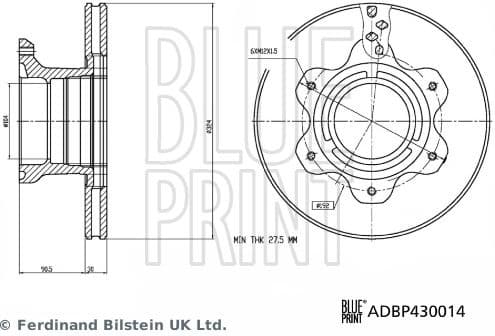 Brake Disc ADBP430014 - image 3