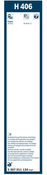 Wiper Blade Rear 3 397 011 134 - image 7