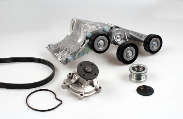 Water Pump + V-ribbed Belt Kit PK15390