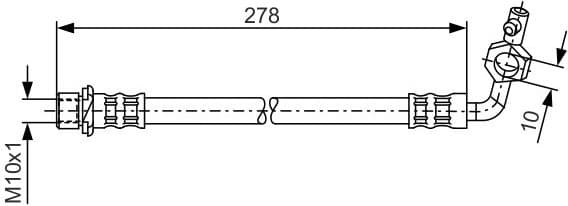 Brake Hose 1987476113 - image 2