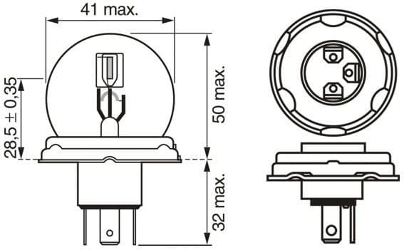 Bulb, front fog light Basic WS 1987302826 - image 6
