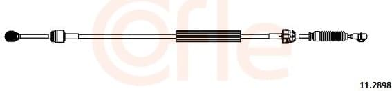 Cable Pull, manual transmission 92.11.2898