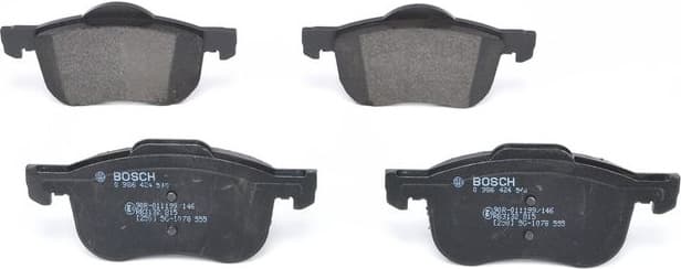 Brake Pad Set, disc brake 0986424540 - image 4