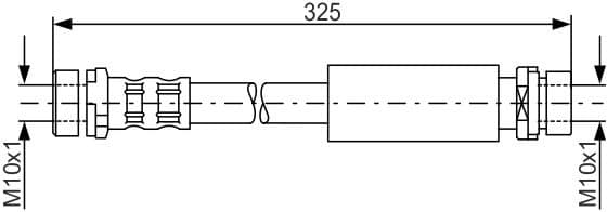 Brake Hose 1 987 476 994 - image 2