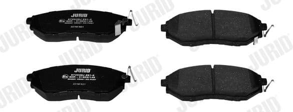 Brake Pad Set, disc brake 572638J - image 2