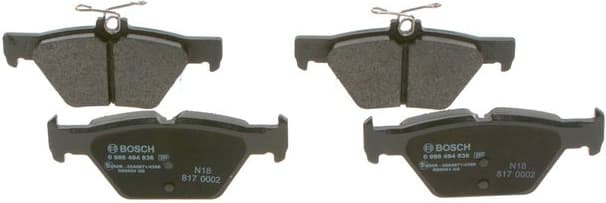 Brake Pad Set, disc brake 0986494836 - image 8