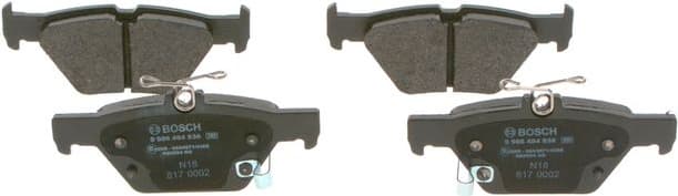 Brake Pad Set, disc brake 0986494836 - image 10
