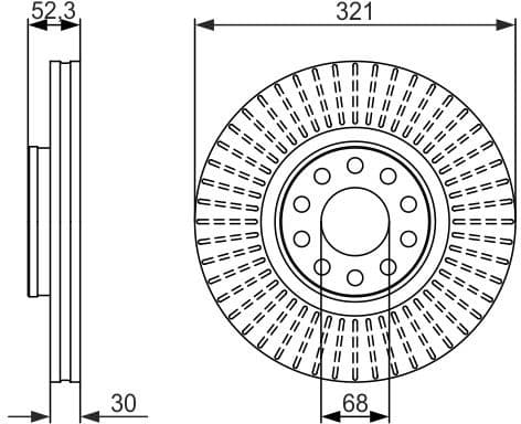 Brake Disc 0986479690 - image 2