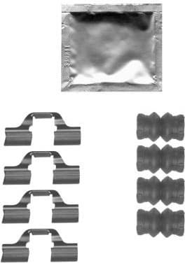 Accessory Kit, disc brake pad 82519500