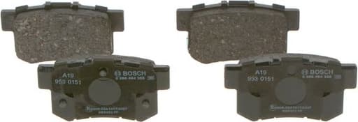 Brake Pad Set, disc brake 0986494358 - image 3