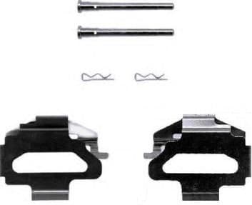 Accessory Kit, disc brake pad PRIME LINE A 02 231