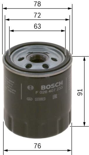 Oil Filter F026407233 - image 10