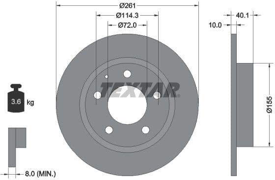 Brake Disc 92062100