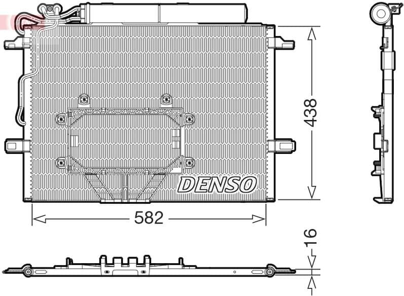 Condenser, air conditioning DCN17065