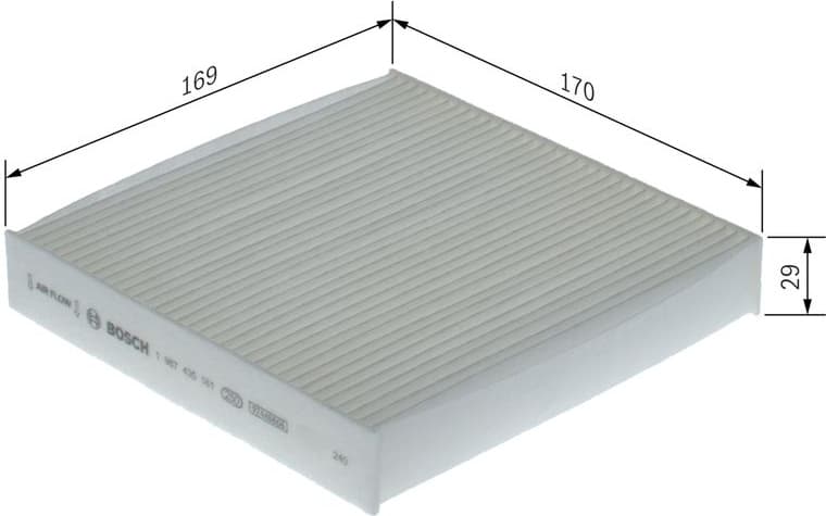 Filter, cabin air 1 987 435 161 - image 9
