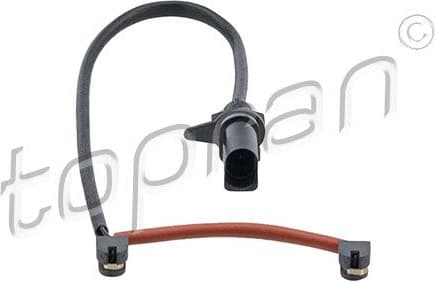 Warning Contact, brake pad wear 117 353