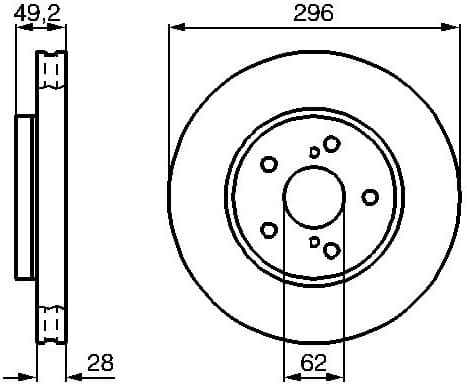 Brake Disc 0986478968 - image 6