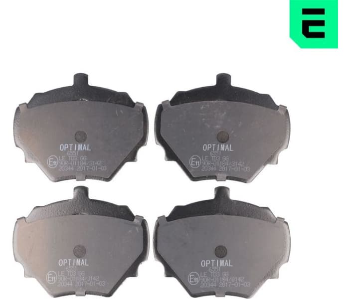 Brake Pad Set, disc brake BP-06551