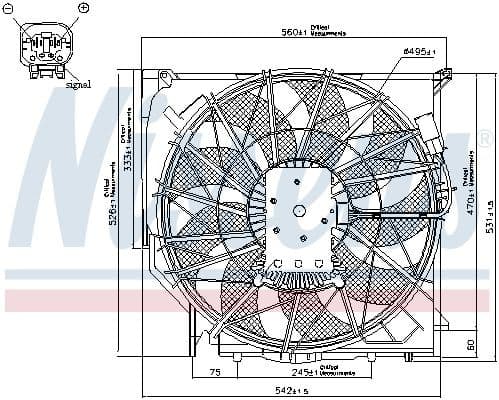 Fan, engine cooling 85067 - image 6