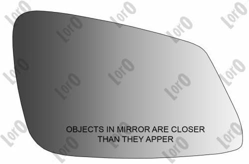 Mirror Glass, exterior mirror LORO 0401G12