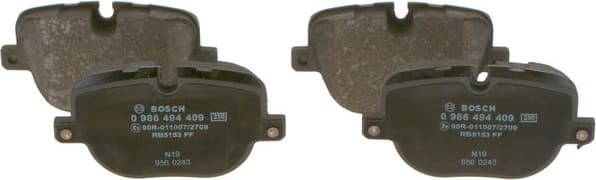 Brake Pad Set, disc brake 0986494409 - image 8