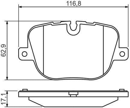 Brake Pad Set, disc brake 0986494409 - image 14