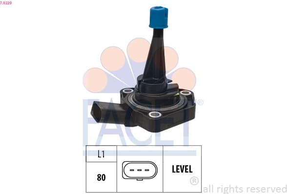 Sensor, engine oil level OE Equivalent 7.0229