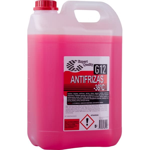 Aušinimo skystis raudonas -35C G12 5kg - ALYT-ASR5