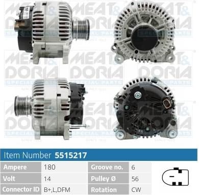 Alternator 5515217