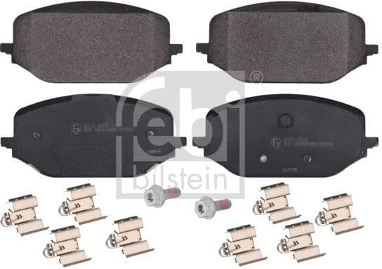 Brake Pad Set, disc brake 192658
