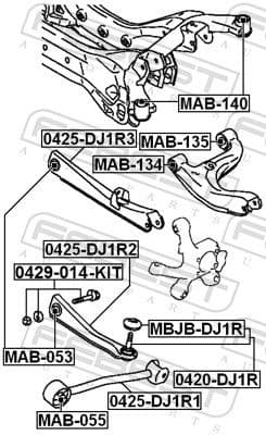 Camber Correction Screw Set 0429-014-KIT - image 2