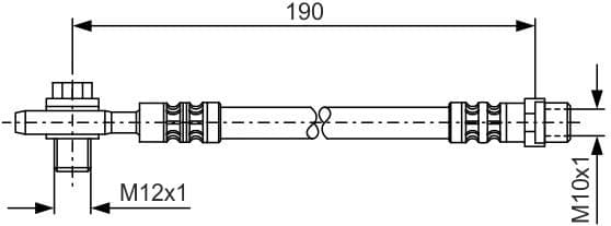 Brake Hose 1987476719 - image 2