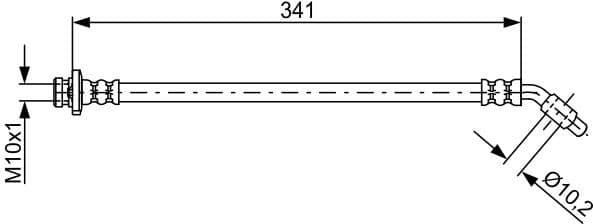 Brake Hose 1987481826 - image 10