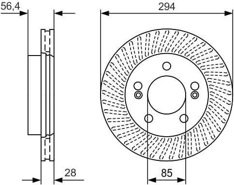 Brake Disc 0986479D32 - image 10