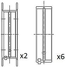 Crankshaft Bearing BM1016-STD