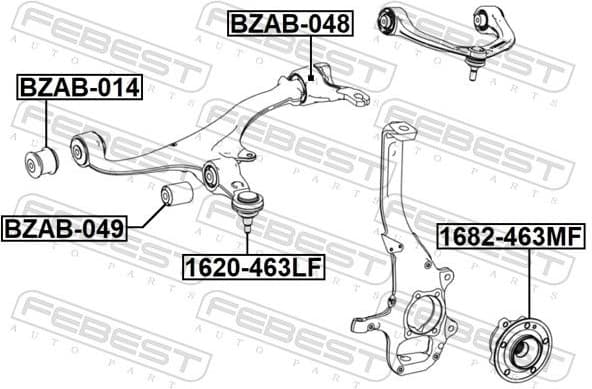 Wheel Hub 1682-463MF - image 2