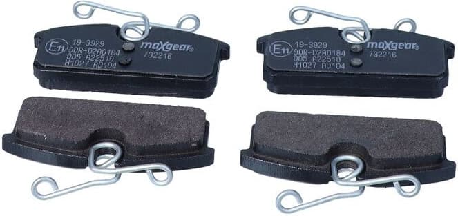 Brake Pad Set, disc brake 19-3929